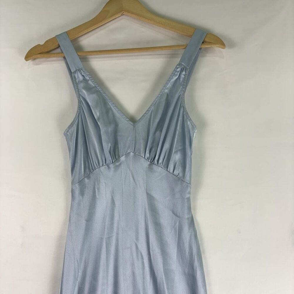 Reformation Light Blue Midi Dress - Picture 3 of 7